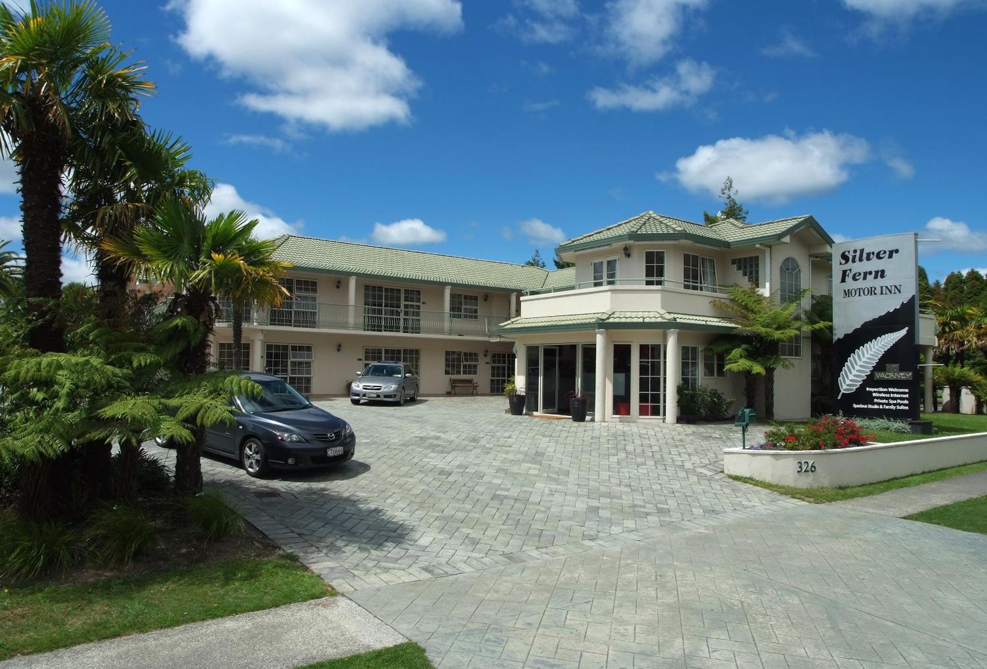 موتيل روتوروا أكوموديشن آند سبا سيلفر فرن المظهر الخارجي الصورة Silver Fern Lodge